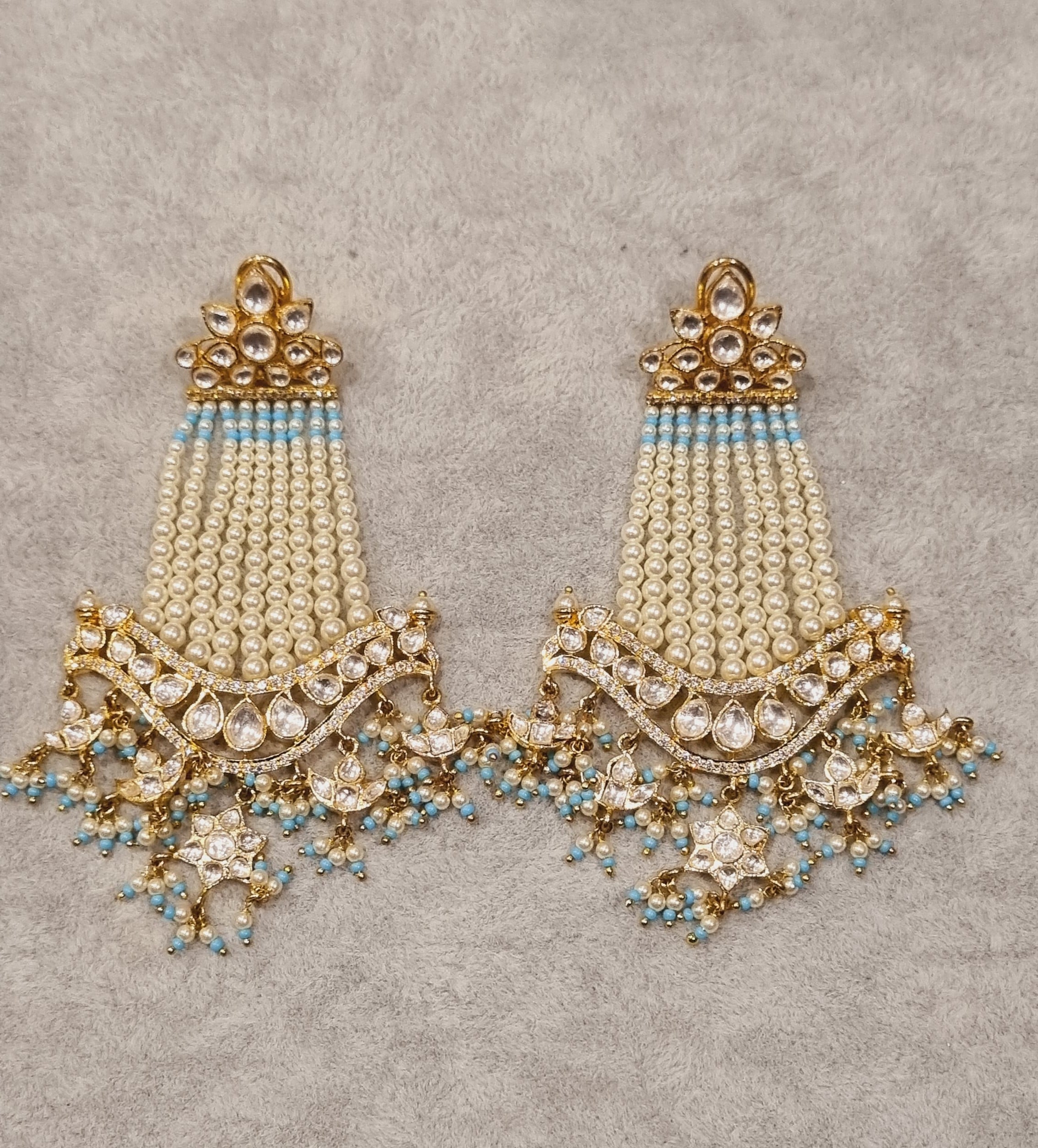 blue-kundan-pearl-strand-earrings