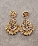kundan -pearl drop earrings 2