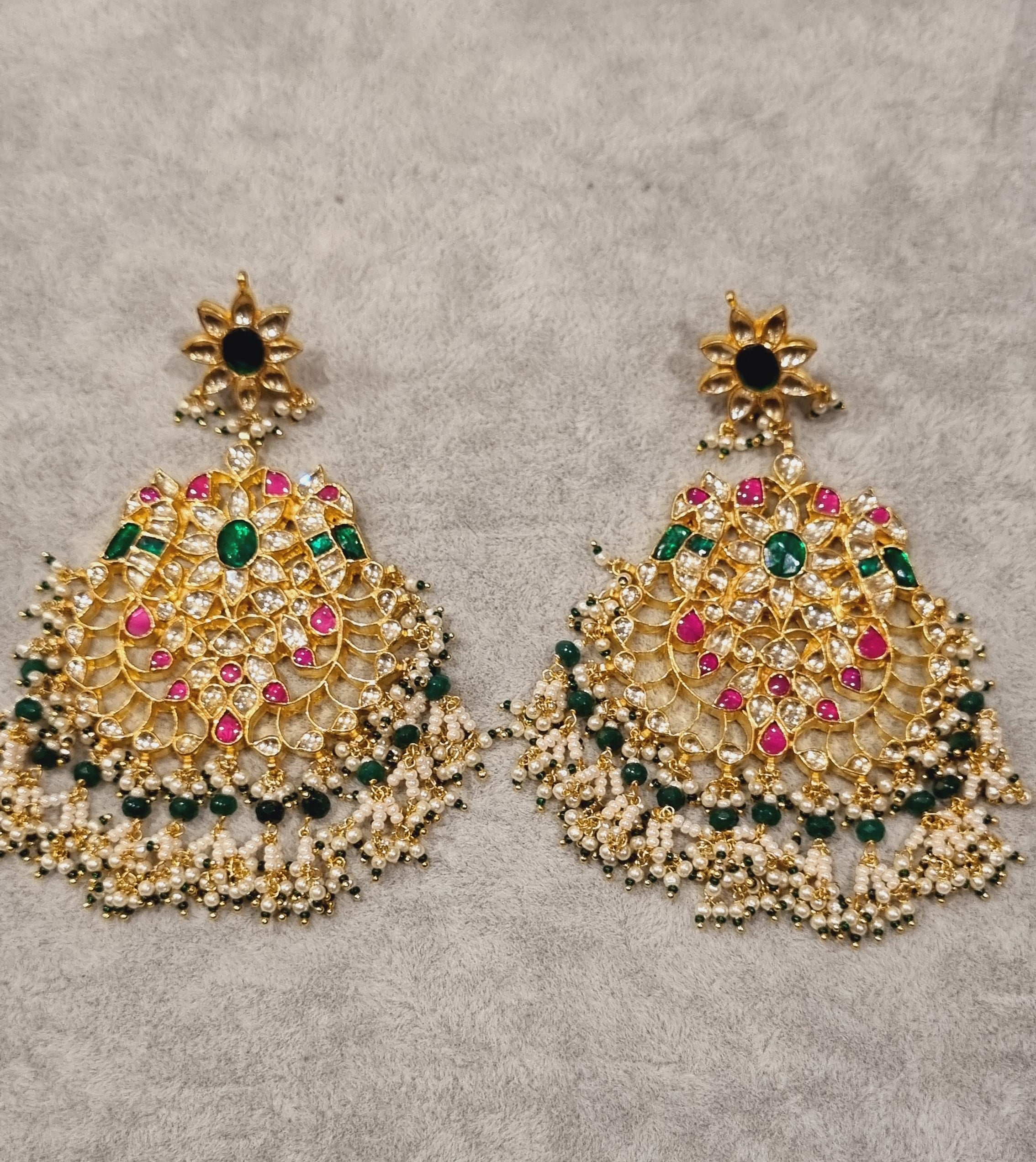 large-statement-kundan-earrings